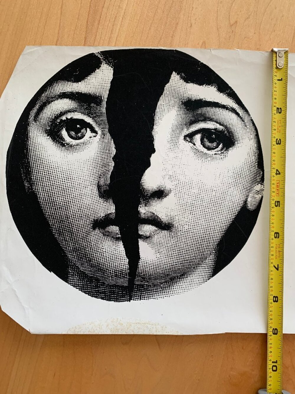 11 PCS PIERO FORNASETTI WALLPAPER CUTTINGS Authentic /Original